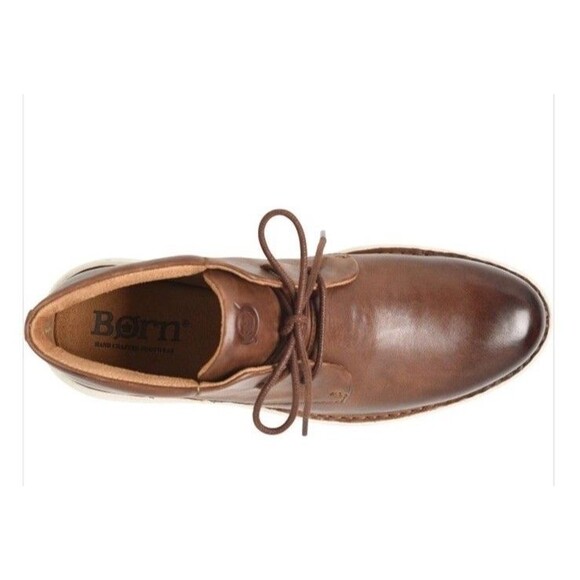 new BORN Theo Chukka sporty flexible Boots shoes Men full grain leather Brown 10 main image 4